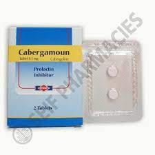 CABERGAMOUN 0.5 MG 2 TABS