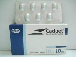 CADUET 10/10 MG 7 F.C. TAB