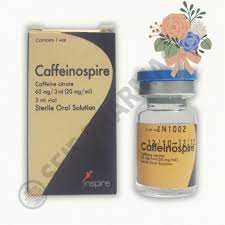 CAFFEINOSPIRE 10MG/ML I.V VIAL 3ML