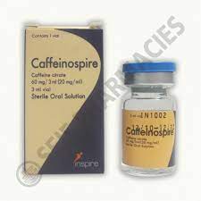 CAFFEINOSPIRE 10MG/ML STERILE ORAL SOLN. 3 ML