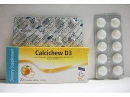 CALCICHEW D3 20 CHEW. TABS