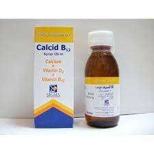 CALCID B12 SYRUP 120 ML