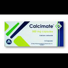 CALCIMATE 500 MG 12 CAPS