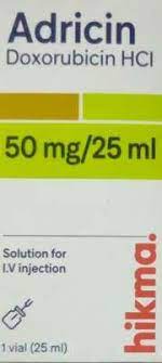 ADRICIN 50 MG VIAL FOR I.V. INJ