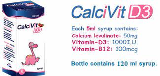 CALCIVIT D3 SYRUP 120ML