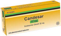 CANDESAR 32 MG 7 TAB