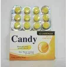 CANDY 12 LOZENGES