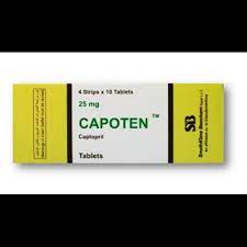 CAPOTEN 25MG 20 TAB