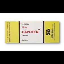 CAPOTEN 50 MG 10 TAB