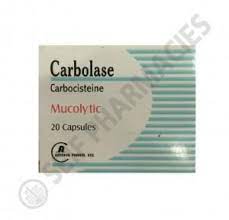 CARBOLASE 375MG 20 CAPS