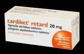 CARDIKET RETARD 20MG S.R. 20 TAB