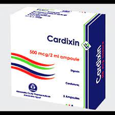 CARDIXIN 500 MCG/2ML 5 AMPS