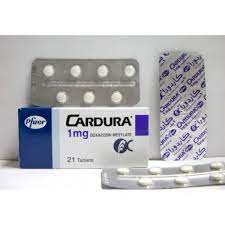 CARDURA 1 MG 21 TABS