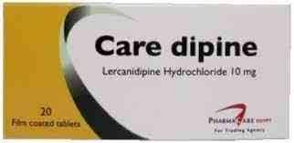 CARE DIPINE 10MG  20 F.C.TABS