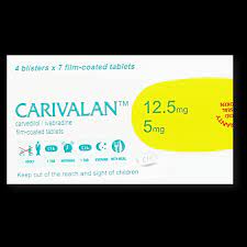 CARIVALAN 12.5/5MG 28 F.C. TABS