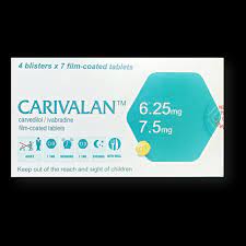 CARIVALAN 6.25/7.5MG 28 F.C. TABS