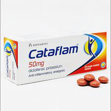 CATAFLAM 50 MG 20 SUGAR C.TABS