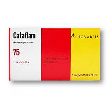 CATAFLAM 75MG 5 SUPP