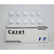 CAZET 10/10MG 7 F.C. TAB