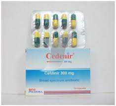 CEDENIR 300MG 10 CAPS