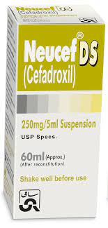 CEFADRINE 250MG/5ML 60ML SUSP. 