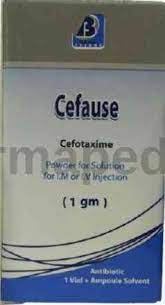 CEFAUSE 1 GM VIAL I.M/I.V