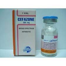 CEFAZONE 500 MG VIAL