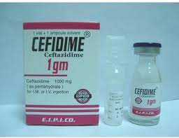 CEFIDIME 1 GM VIAL I.M./I.V