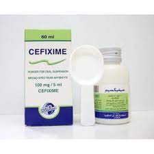 CEFIXIME 100MG/5ML SUSP. 60ML