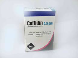 CEFTIDIN 500MG VIAL FOR IM./IV. INJ. OR INF