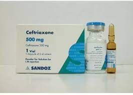 CEFTRIAXONE-SANDOZ 500 MG I.M. VIAL