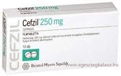 CEFZIL 250 MG 8 F.C. TAB