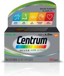 CENTRUM SILVER WITH LUTEIN 100 TABS