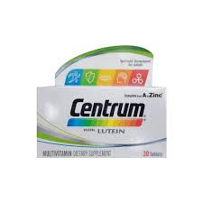 CENTRUM WITH LUTEIN 30 TABS