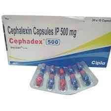 CEPHALEXIN 500MG 12 CAPS B.P.2007