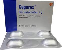 CEPOREX 1 GM 8 TABLETS