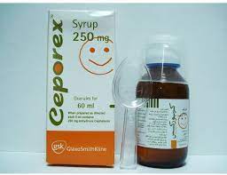 CEPOREX 250 MG/5ML SYRUP 60 ML