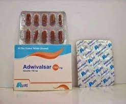 ADWIVALSAR-CO 160/12.5MG 10 SCORED F.C.TAB