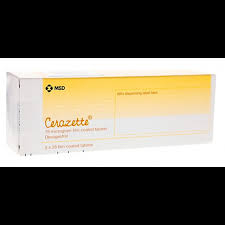 CERAZETTE 75 MCG 28 TABS