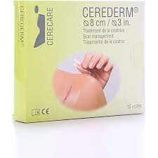 CEREDERM PLASTER CROWN 8CM 10 PATCHES