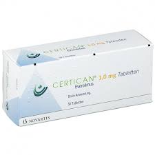 CERTICAN 1 MG 60 TAB