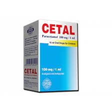 CETAL 100MG/ML ORAL DROPS 15 ML