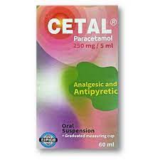 CETAL 250MG/5ML SUSP. 60ML