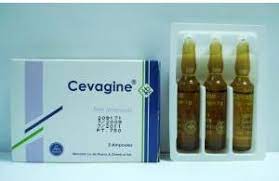 CEVAGINE  3 AMPS. I.V