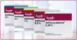 AETHOXYSKLEROL 3% 5 AMP. (ILLEGAL IMPORT)