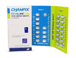 CHAMPIX 0.5MG & 1 MG 24 F.C. TAB.(STARTER PACK)