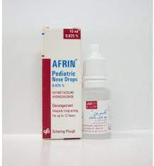 AFRIN PEDIATRIC 0.25MG/ML NASAL DROPS 10 ML(N/A)