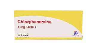 CHLORPHENIRAMINE 4 MG 20 TAB. B.P.93