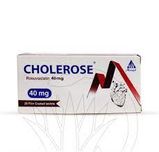 CHOLEROSE 40 MG 28 F.C. TABS