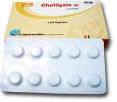 CHOLILYSIS 20MG 10 TAB